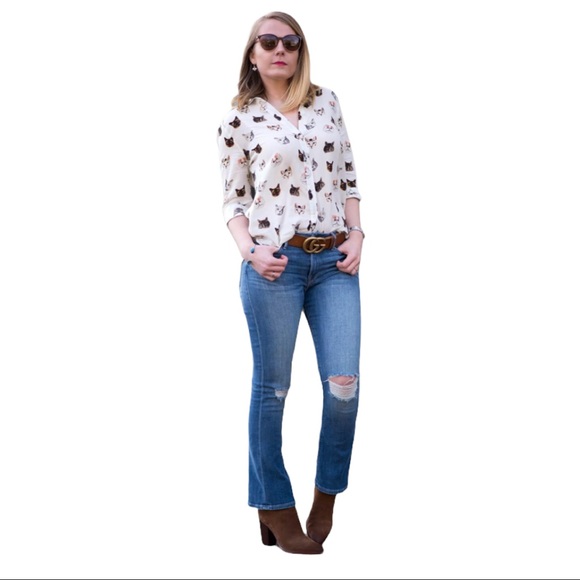 Frame Denim Denim - Frame Denim Le Crop Mini Boot Jean